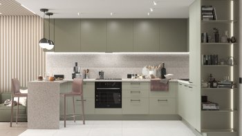 Тренды и новые цвета в дизайне современных кухонь в 2023 году в Болотном - bolotnoe.mebel54.com | фото