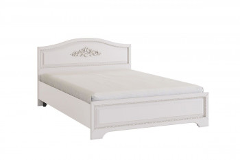 Белла Кровать 1.4 комфорт белый/джелато софт в Болотном - bolotnoe.mebel54.com | фото