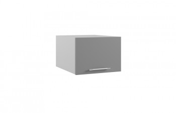 Гарда ГПГ 500 шкаф верхний горизонтальный глубокий (Ваниль/корпус Серый) в Болотном - bolotnoe.mebel54.com | фото