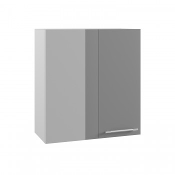 Гарда ПУ 650 шкаф верхний угловой (Ваниль/корпус Серый) в Болотном - bolotnoe.mebel54.com | фото