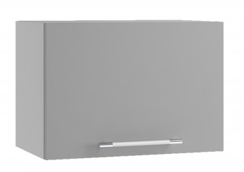 Капри ПГ 500 шкаф верхний горизонтальный (Липа белый/корпус Серый) в Болотном - bolotnoe.mebel54.com | фото