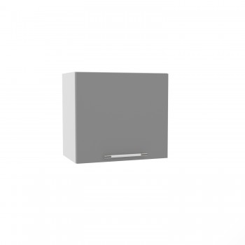 Капри ВПГ 500 шкаф верхний горизонтальный высокий (Липа белый/корпус Серый) в Болотном - bolotnoe.mebel54.com | фото