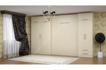Комплект мебели со шкаф-кроватью трансформер Ратмир в Болотном - bolotnoe.mebel54.com | фото