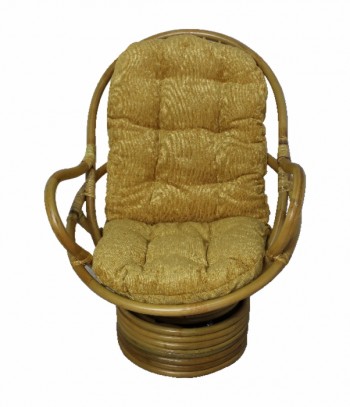 SWIVEL ROCKER кресло-качалка, ротанг №4 в Болотном - bolotnoe.mebel54.com | фото
