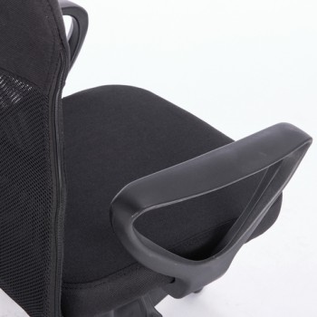 Кресло компактное BRABIX Jet MG-315 (черный) в Болотном - bolotnoe.mebel54.com | фото