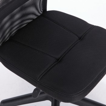 Кресло компактное BRABIX Smart MG-313 (черный) в Болотном - bolotnoe.mebel54.com | фото