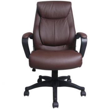 Кресло офисное BRABIX Enter EX-511 (коричневый) в Болотном - bolotnoe.mebel54.com | фото