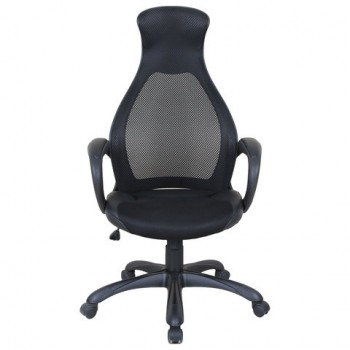 Кресло офисное BRABIX Genesis EX-517 (черное) в Болотном - bolotnoe.mebel54.com | фото