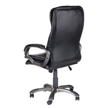 Кресло офисное BRABIX Omega EX-589 (черное) в Болотном - bolotnoe.mebel54.com | фото