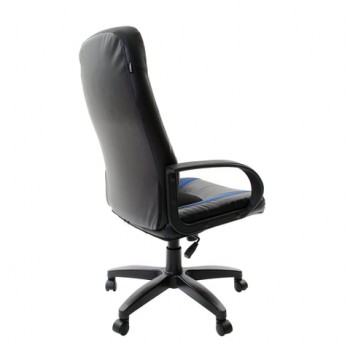 Кресло офисное BRABIX Strike EX-525 (сине-черный) в Болотном - bolotnoe.mebel54.com | фото