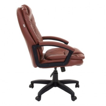 Кресло офисное BRABIX Trend EX-568 (коричневый) в Болотном - bolotnoe.mebel54.com | фото