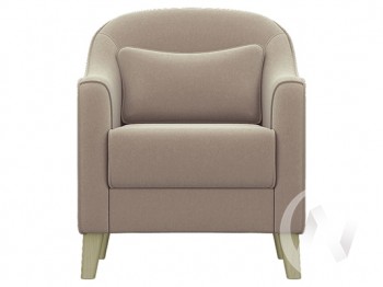 Кресло отдыха Комфорт-4 (бесцветный лак/CATANIA LATTE) в Болотном - bolotnoe.mebel54.com | фото