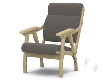 Кресло Вега-10 (бесцветный лак/ULTRA STONE) в Болотном - bolotnoe.mebel54.com | фото