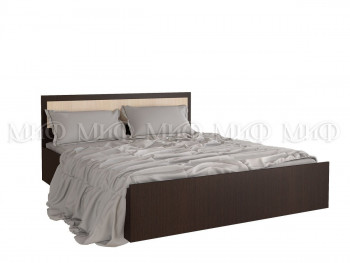 Кровать с подъемным механизмом 1,4 Фиеста (Венге/Дуб беленый) в Болотном - bolotnoe.mebel54.com | фото
