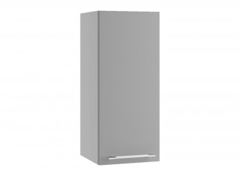 Монца ВП 300 шкаф верхний высокий (Белый софт/корпус Серый) в Болотном - bolotnoe.mebel54.com | фото