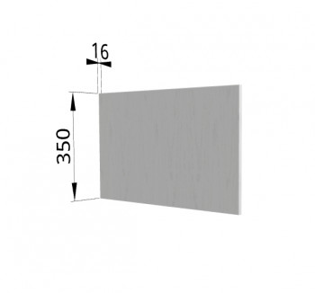 Панель торцевая (для шкафа горизонтального глубокого) ГПГ Ройс (Графит софт) в Болотном - bolotnoe.mebel54.com | фото