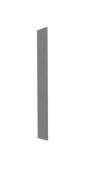Панель торцевая (для шкафа верхнего торцевого высокого) ВПТ 400 Лофт (Штукатурка серая) в Болотном - bolotnoe.mebel54.com | фото
