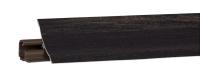 Плинтус LB-23, L=3000мм, черная сосна в Болотном - bolotnoe.mebel54.com | фото