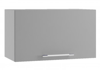 Ройс ПГ 600 Шкаф верхний горизонтальный (Графит софт/корпус Серый) в Болотном - bolotnoe.mebel54.com | фото
