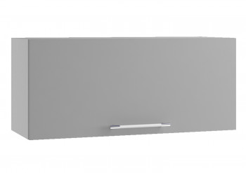 Ройс ПГ 800 Шкаф верхний горизонтальный (Графит софт/корпус Серый) в Болотном - bolotnoe.mebel54.com | фото