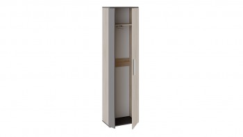 Шкаф для одежды «Нуар» тип 1 Фон серый/Дуб сонома в Болотном - bolotnoe.mebel54.com | фото