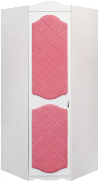 Шкаф угловой Иллюзия 89 Розовый в Болотном - bolotnoe.mebel54.com | фото