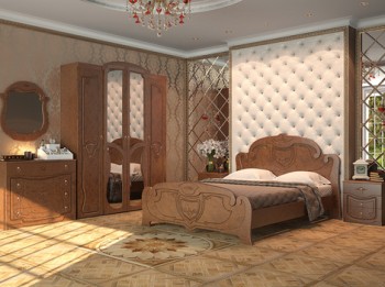 Спальный гарнитур Мария  в Болотном - bolotnoe.mebel54.com | фото