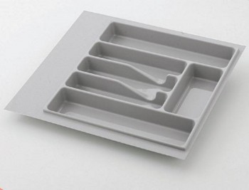 Вкладыш для кухонных принадлежностей, белый, Volpato 300 мм в Болотном - bolotnoe.mebel54.com | фото